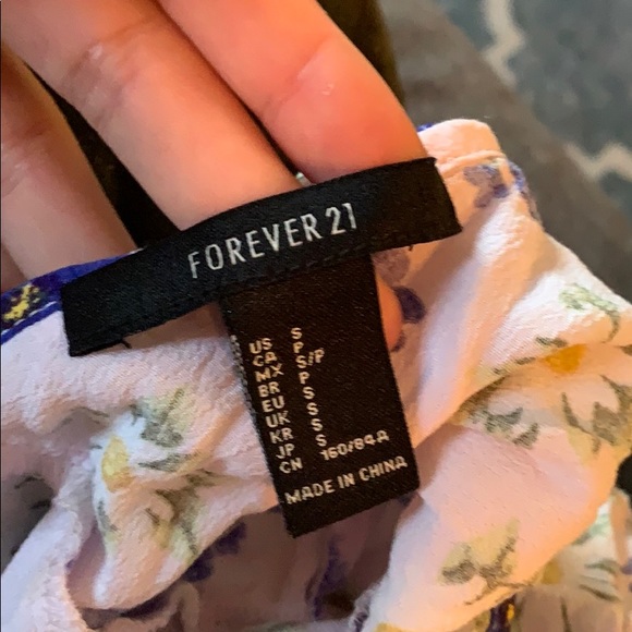 Forever 21 Light Pink Floral Dress - Picture 4 of 4